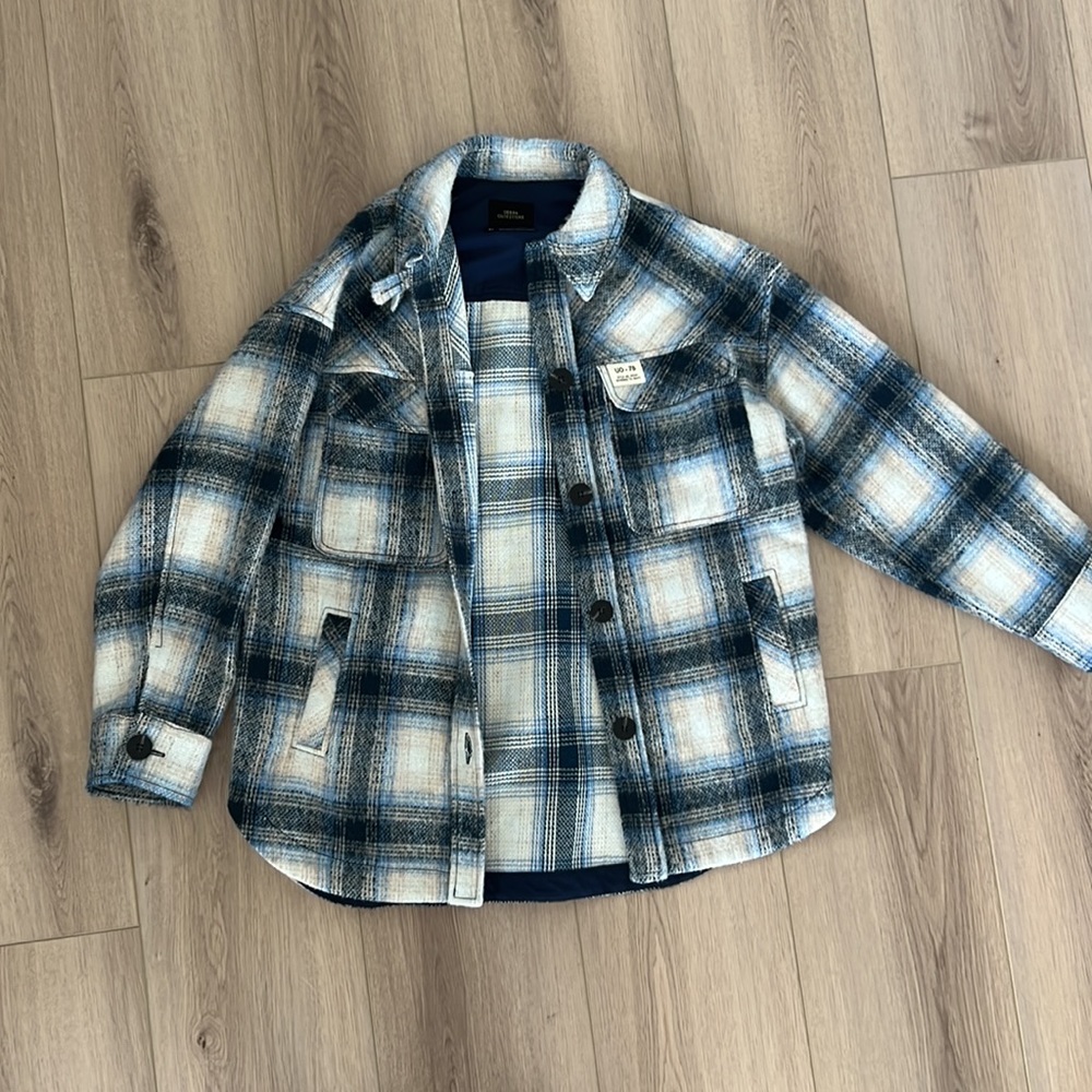 Oversized Flannel Shacket - Drop Shoulders - image 5